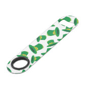 St. Patrick's Day Leprechaun-Petten Speed Flessenopener (Voorkant Gekanteld)