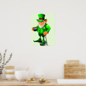 ST. PATRICK'S DAY LEPRECHAUN   POSTER (Keuken)