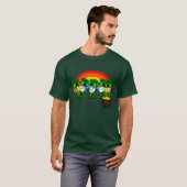 St Patrick's Day Leprechaun Rage Face Meme Shirt (Voorkant volledig)