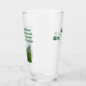 ST. PATRICK'S DAY LEPRECHAUN RIJMglas Glas (Links)