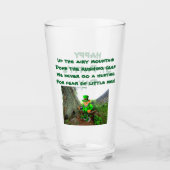 ST. PATRICK'S DAY LEPRECHAUN RIJMglas Glas (Voorkant)