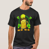 St Patrick's Day Leprechaun Shamrock Drink Beer Wi T-shirt (Voorkant)
