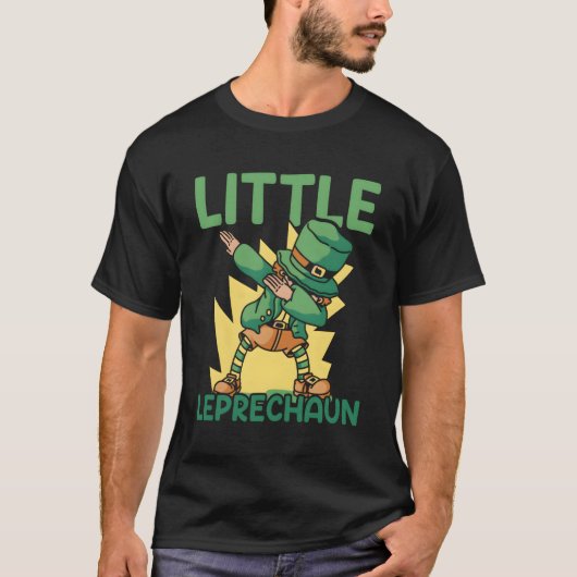 St Patricks Day Leprechaun Shamrock Paddys Day T-shirt (Voorkant)