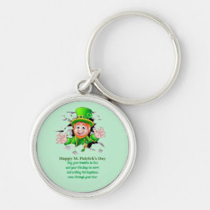 St. Patrick's day leprechaun Sleutelhanger