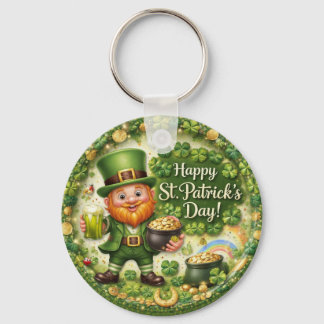 St. Patrick's Day Leprechaun Sleutelhanger