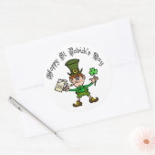 St. Patrick's Day Leprechaun Stickers (Envelop)