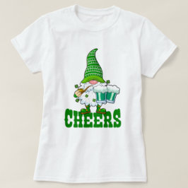 St. Patrick's Day Leprechaun T-Shirt met Cheers