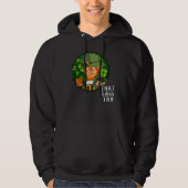 St Patricks Day Leprechaun That Lass Tho Hoodie (Voorkant)