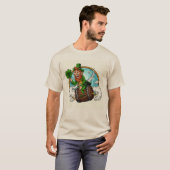 St. Patrick's Day Leprechaun Unisex T-Shirt (Voorkant volledig)
