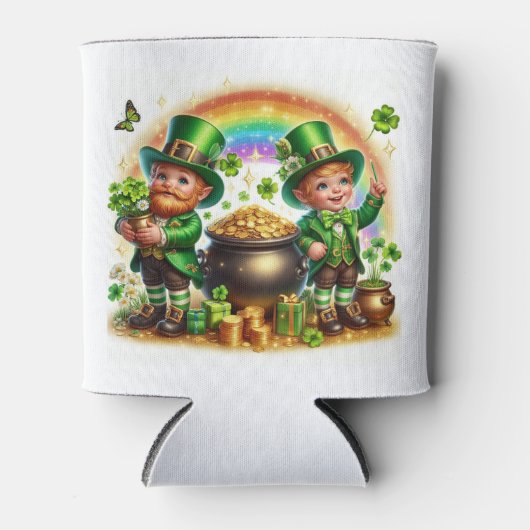 St. Patrick's Day Leprechauns Blikjeskoeler (Voorkant)