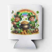St. Patrick's Day Leprechauns Blikjeskoeler (Achterkant)