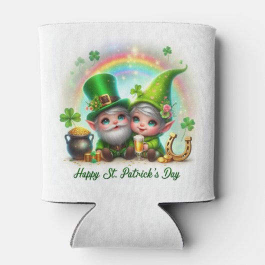 St. Patrick's Day Leprechauns Blikjeskoeler (Achterkant)
