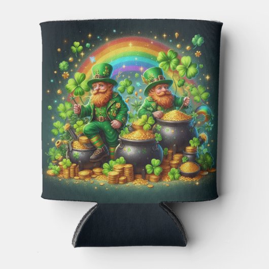 St. Patrick's Day Leprechauns Blikjeskoeler (Voorkant)