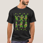 St Patrick's Day Leprechauns Dansend Dab Dabbing H T-shirt (Voorkant)