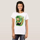 St. Patrick's Day LeprechaunT-Shirt T-shirt (Voorkant volledig)