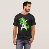 St Patricks Day Lepricorn Dabbing Unicorn T-shirt (Voorkant volledig)