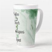 St. Patrick's Day Leraar Latte Mok (Rechterhoek)