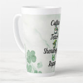 St. Patrick's Day Leraar Latte Mok (Linkerhoek)