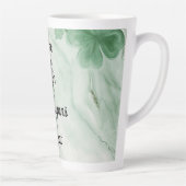St. Patrick's Day Leraar Latte Mok (Rechts)