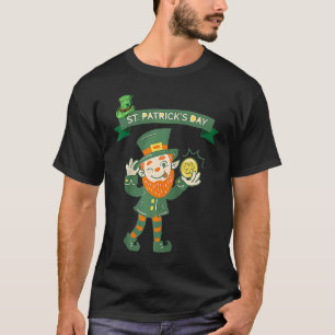 St Patrick's Day Leuk Bier Drinken Feest Dublin Ie T-shirt