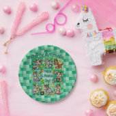 St. Patrick's Day Leuke en Schattige "Party Animal Papieren Bordje (Feest)