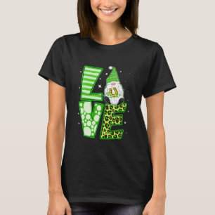 St Patrick's Day Liefde Kabouters Shamrock Hoefijz T-shirt