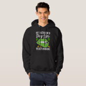St Patricks Day Lips Shamrock St Patrick's Day Hoodie (Voorkant volledig)