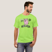 St Patricks Day Liquor Pig T-shirt (Voorkant volledig)