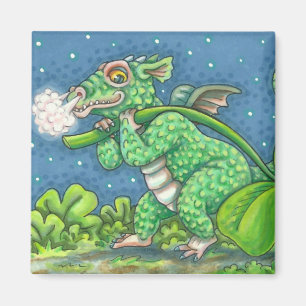 ST. PATRICK'S DAY LITTLE IRISH DRAGON FANTASY MAGNEET