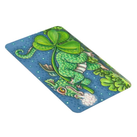 ST. PATRICK'S DAY LITTLE IRISH DRAGON FANTASY MAGNEET (Rechterzijde)