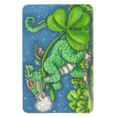ST. PATRICK'S DAY LITTLE IRISH DRAGON FANTASY MAGNEET (Verticaal)