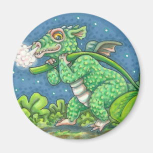 ST. PATRICK'S DAY LITTLE IRISH DRAGON FANTASY MAGNEET