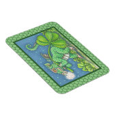 ST. PATRICK'S DAY LITTLE IRISH DRAGON SCALE MAGNET MAGNEET (Rechterzijde)