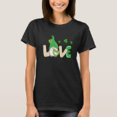 St Patrick's Day Love Gnome T-shirt (Voorkant)