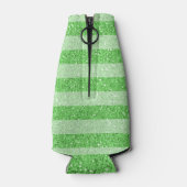 St. Patricks Day LOVE met shamrock Flesjeskoeler (Achterkant)