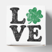 St Patrick's Day LOVE Shamrock Irish Bedankdoosjes (Bovenkant)
