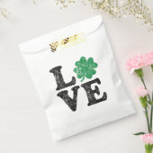St Patrick's Day LOVE Shamrock Irish Bedankzakje (Gezegeld)