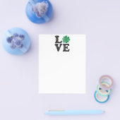 St Patrick's Day LOVE Shamrock Irish Flyer (Enkel)