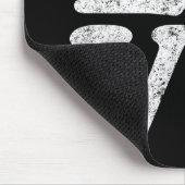 St Patrick's Day LOVE Shamrock Irish Muismat (Hoek)