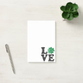 St Patrick's Day LOVE Shamrock Irish Post-it® Notes (Kantoor)