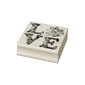 St Patrick's Day LOVE Shamrock Irish Rubberstempel (Stempel)