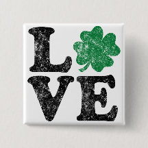 St Patrick's Day LOVE Shamrock Irish