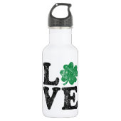 St Patrick's Day LOVE Shamrock Irish Waterfles (Voorkant)