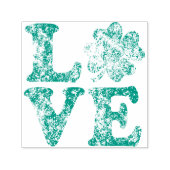 St Patrick's Day LOVE Shamrock Irish Zelfinktende Stempel (Design)
