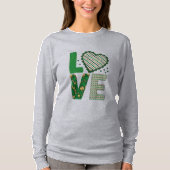 St Patrick's Day Love T-shirt (Voorkant)