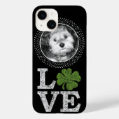 St. Patricks Day Love with Irish Shamrock and Phot Case-Mate iPhone Case (Achterkant)