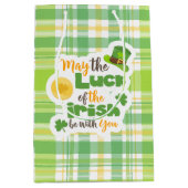 St Patrick's Day Luck of the Irish Play Medium Cadeauzakje (Voorkant)