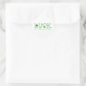 St. Patrick's Day Luck Ronde Sticker (Tas)