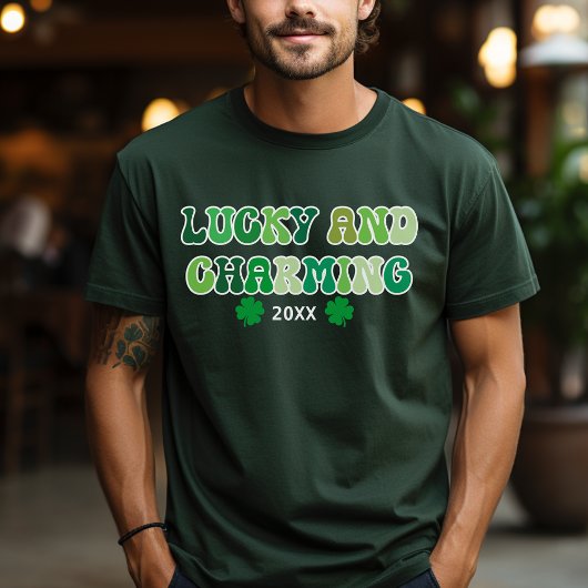 St. Patrick's Day Lucky and Charming T-shirt