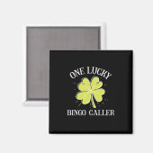 St Patricks Day Lucky Bingo Caller Gift Magneet (Voorkant / Achterkant)